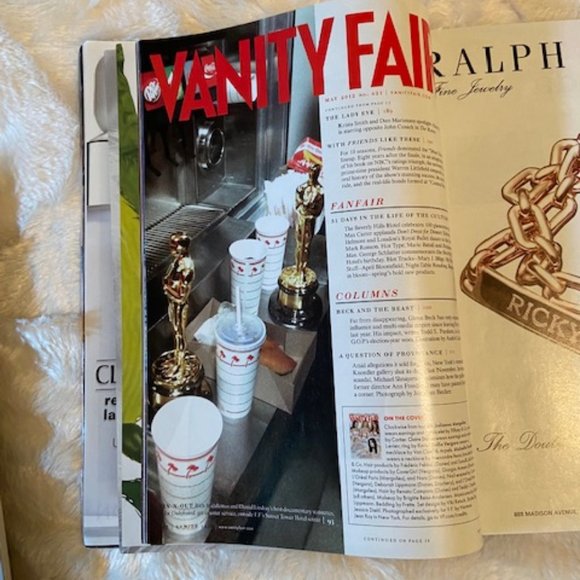 2/$45 Vanity Fair May 2012 Special TV Issue - Picture 4 of 6